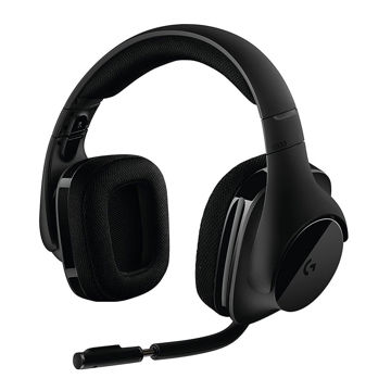 Logitech G533 Gaming Wireless Headphones-side