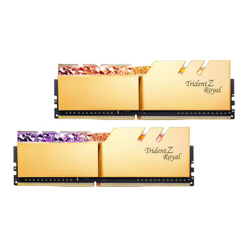 G.SKILL Trident Z Royal Gold DDR4 4000MHz CL19 Dual Channel Desktop RAM - 32GB