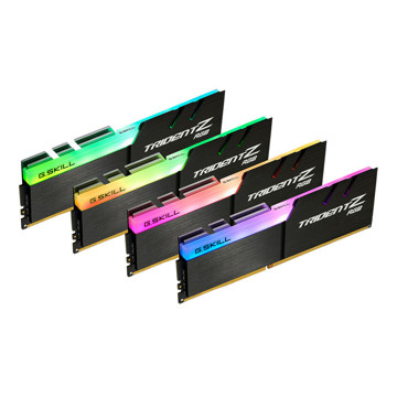 رم دسکتاپ جی اسکیل DDR4 چهار کاناله 3600 مگاهرتز CL16 سری TRIDENT Z RGB ظرفیت 64 گیگابایت
