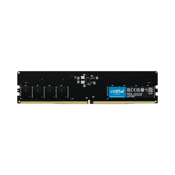 Crucial DDR5 4800MHz CL40 Single Channel Desktop RAM - 32GB