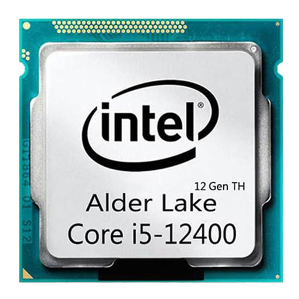 پردازنده مرکزی اینتل سری Alder Lake مدل Core i5 12400 Tray بدون جعبه